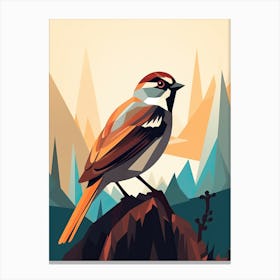 Sparrow Canvas Print