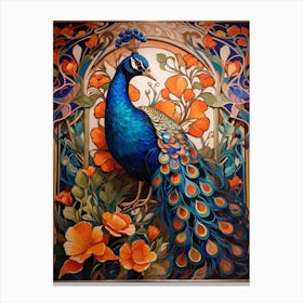 Peacock Canvas Print