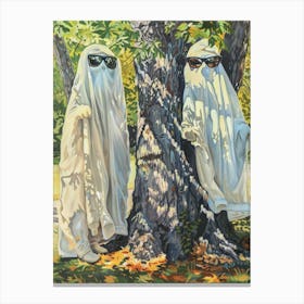 Ghosts 12 Canvas Print