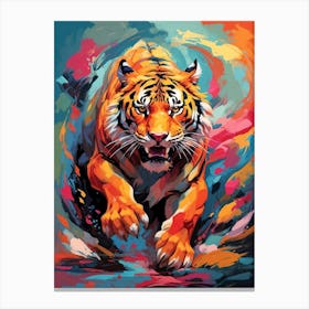 Vivid Tiger Canvas Print