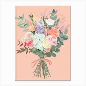 Bouquet Of Flowers Canvas Print