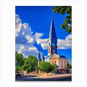 College Station  1 Photography Canvas Print