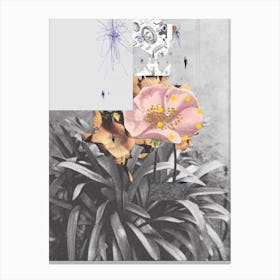Flowers Still Life, Happy Abstraction 7 Canvas Print