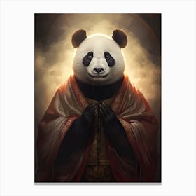 Panda Art In Symbolism Style 2 Canvas Print