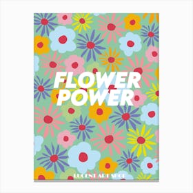Flower Power 1 Canvas Print