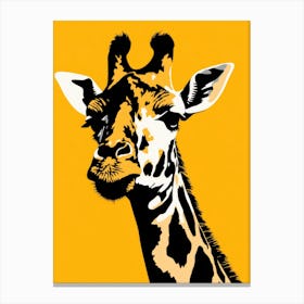 Giraffe 10 Canvas Print