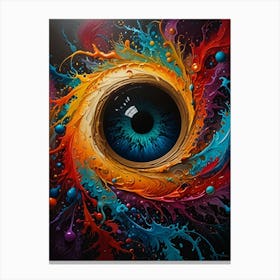 Eye Of The World 3 Canvas Print