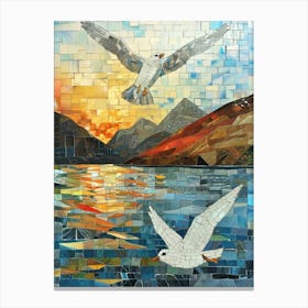 Seagulls 12 Canvas Print