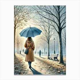 Walk In The Park Canvas Print