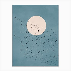 Moon in the Sky 2 Canvas Print