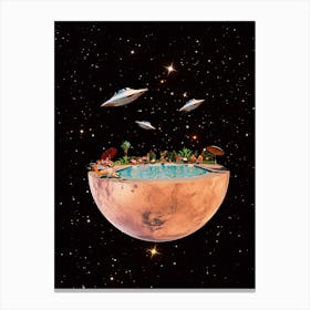 Mars Floating Canvas Print