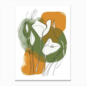 Calla Lilies 11 Canvas Print