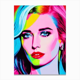 Eva Green Pop Movies Art Movies Canvas Print