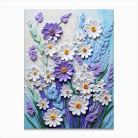 Daisy Painting Canvas Print