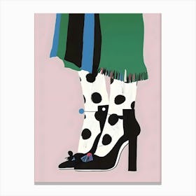 Polka Dots 3 Canvas Print