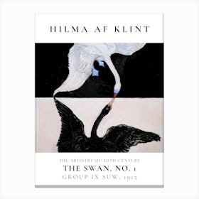 Hilma Af Klint Swan 2 Canvas Print