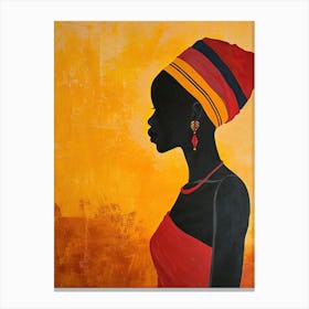 Essence Dance|The African Woman Series Canvas Print