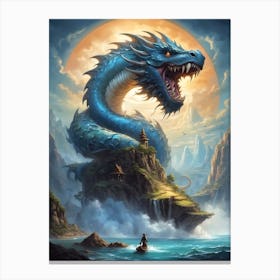 Dragon Island Canvas Print