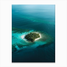 Island In The Middle Of The Ocean 7 Canvas Print