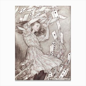 Alice's Adventures In Wonderland, Lewis Carroll Canvas Print