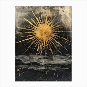 Golden Sun 3 Canvas Print