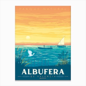 Albufera Valencia Spain Canvas Print