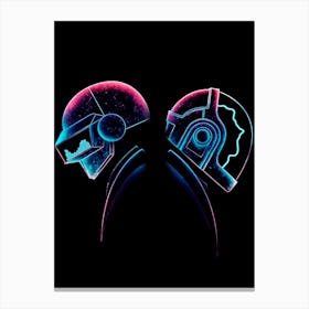 Daft Punk 12 Canvas Print