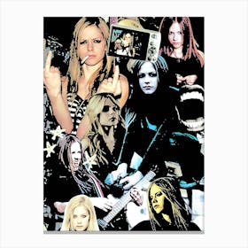 Avril Lavigne 26 Canvas Print