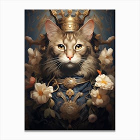 King Cat 1 Canvas Print