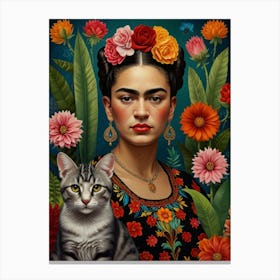 Frida Kahlo 3 Canvas Print