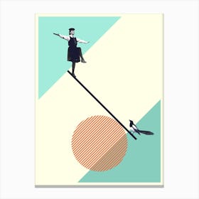 B Is For Balance Canvas Print