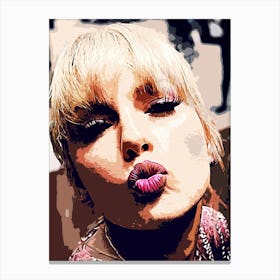 Taylor Swift 68 Canvas Print