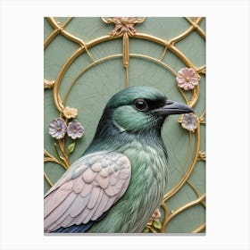 Mystical Bird Canvas Print