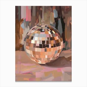 Disco Ball Canvas Print