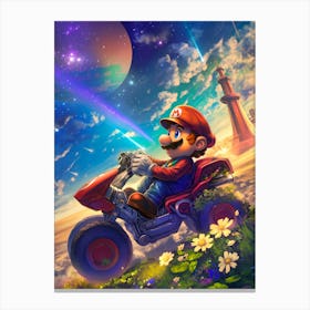 Mario Kart Canvas Print