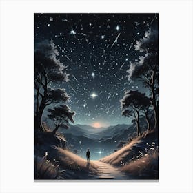 Starry Night 22 Canvas Print