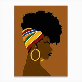 African Woman 1 Canvas Print