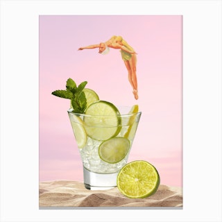 I Need A Drink Canvas Print