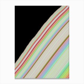 Rainbow In Space Canvas Print
