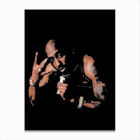 Tupac 2 Canvas Print