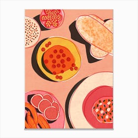 Spanish Tapas Canvas Print