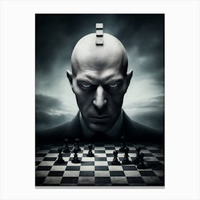 Chessmasters Mind Canvas Print