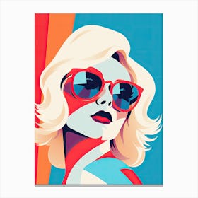 Elegant Pop Art American Dream Canvas Print