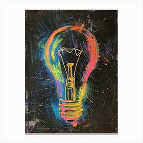 Light Bulb 25 Canvas Print