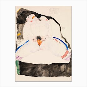 Observed In A Dream (1911), Egon Schiele Canvas Print