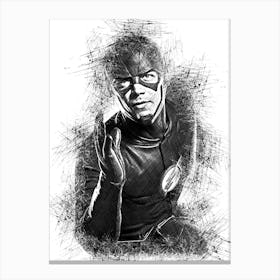 The Flash Wally West Canvas Print
