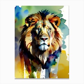 Lion Painting 3 Canvas Print