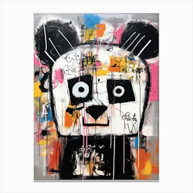 Panda Bear 34 Canvas Print