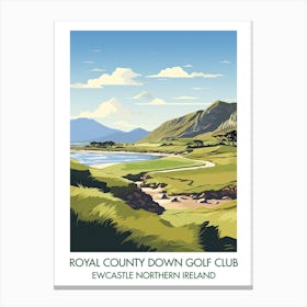 Royal County Down Golf Club   Newcastle Northern Ireland 2 Canvas Print