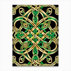 Abstract Celtic Knot 12 Canvas Print